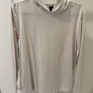 Cuts Clothing Cream Long Sleeve Hoodie